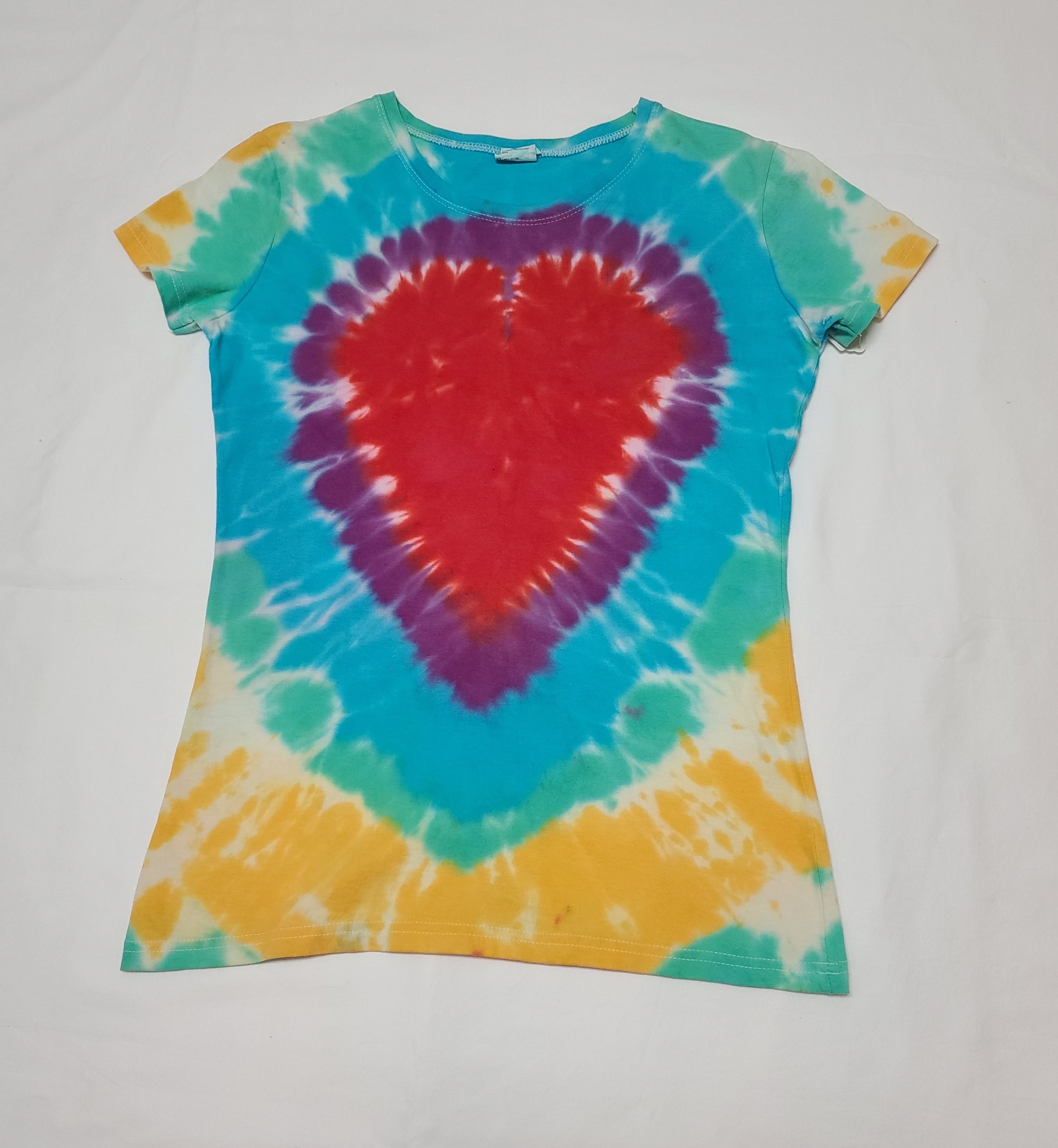 Women's Candy Heart Tie Dye Set, Small